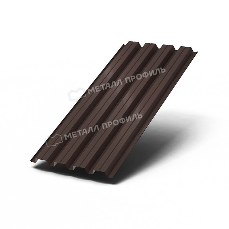 Фото: Профнастил Н60 х 845 - B (VALORI-20-DarkBrown-0.5) в Рузе