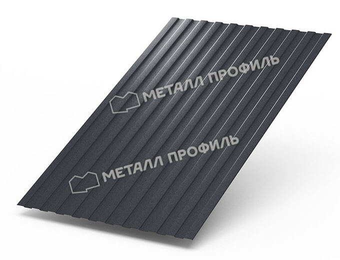 Фото: Профнастил С8 х 1150 - B (Steelmatt-20-7024-0,4±0.08мм) в Рузе