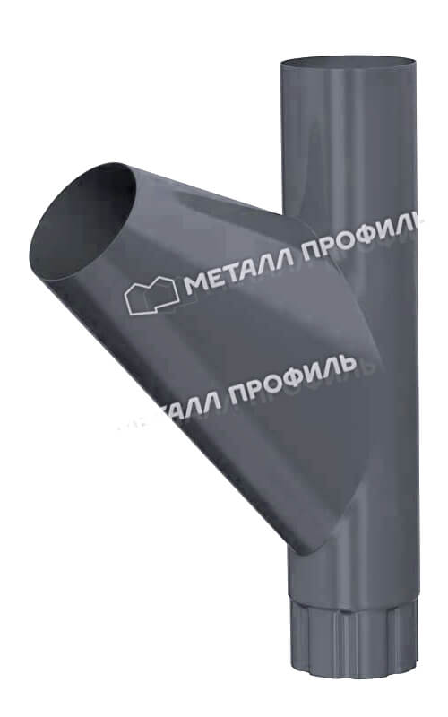 Тройник трубы Foramina Freeze D100 (FRZ_D-01-GreyGrey-0.5) в Рузе