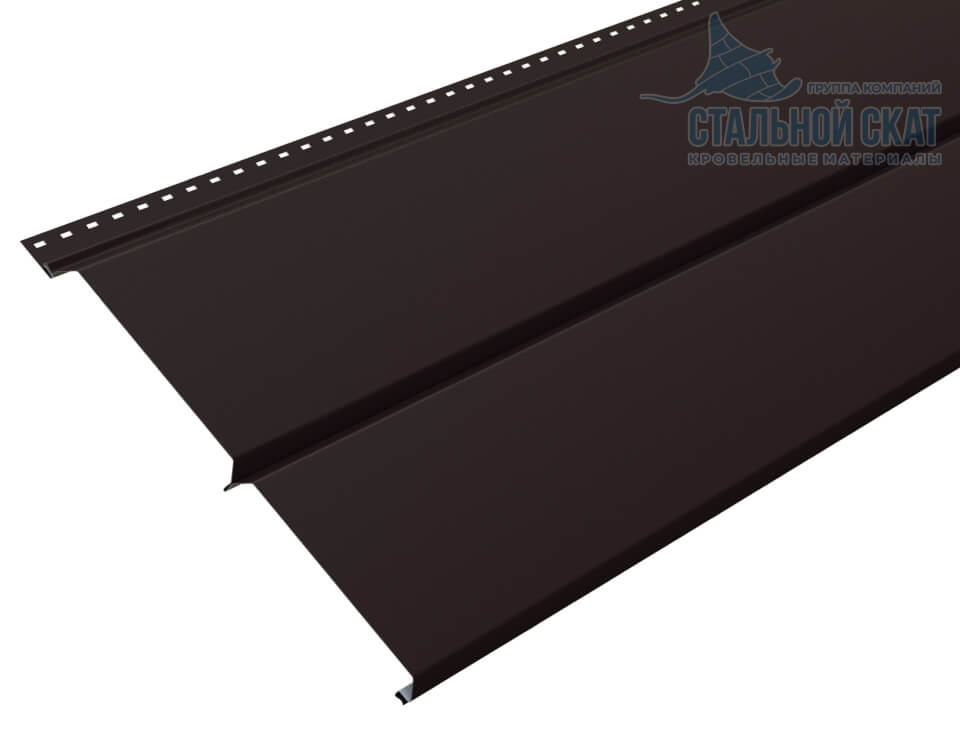 Фото: Сайдинг Lбрус-XL-14х335 (VALORI-20-DarkBrown-0.5) в Рузе