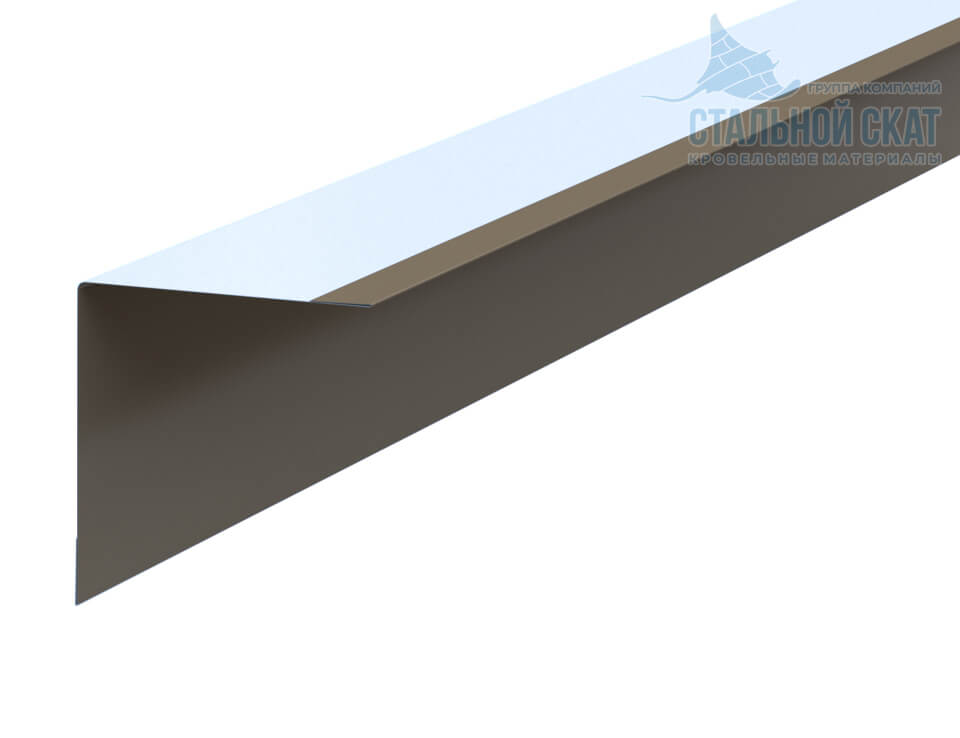 Планка угла внутреннего 50х50х3000 (ПЭ-01-1035-0.45) в Рузе