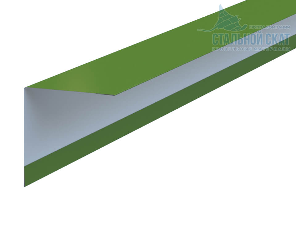 Планка угла наружного 50х50х3000 NormanMP (ПЭ-01-6018-0.5) в Рузе