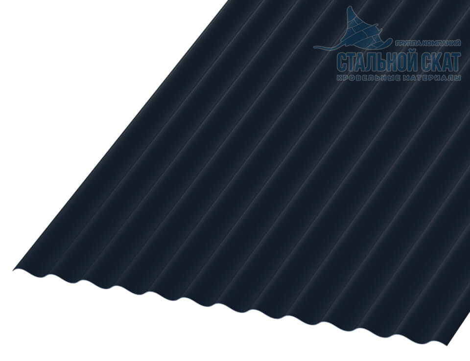Фото: Профнастил МП18 х 1100 - A (VALORI-20-DarkGrey-0.5) в Рузе
