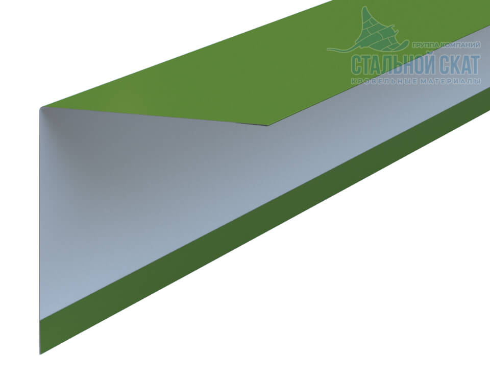 Планка угла наружного 75х75х3000 NormanMP (ПЭ-01-6018-0.5) в Рузе