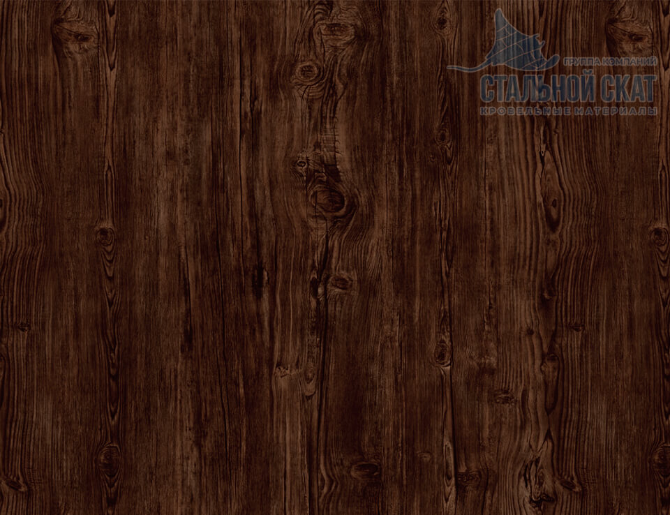 Фото: Планка отлива 240х30х2000 (ECOSTEEL_MA-01-Бразил. Вишня-0.5) в Рузе