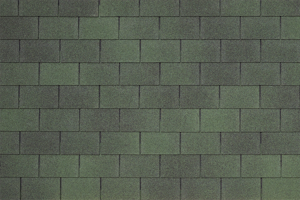 Черепица гибкая Tegola Capri verde 473 (зеленый) в Рузе