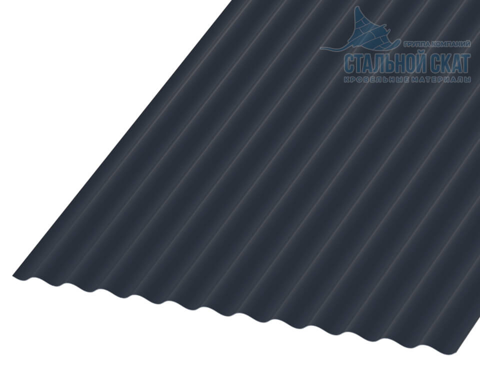 Фото: Профнастил МП18 х 1100 - B (PureTech_Mat-20-7024-0.5) в Рузе
