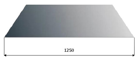 Лист плоский (ПЭ-01-3009-0.45) в Рузе