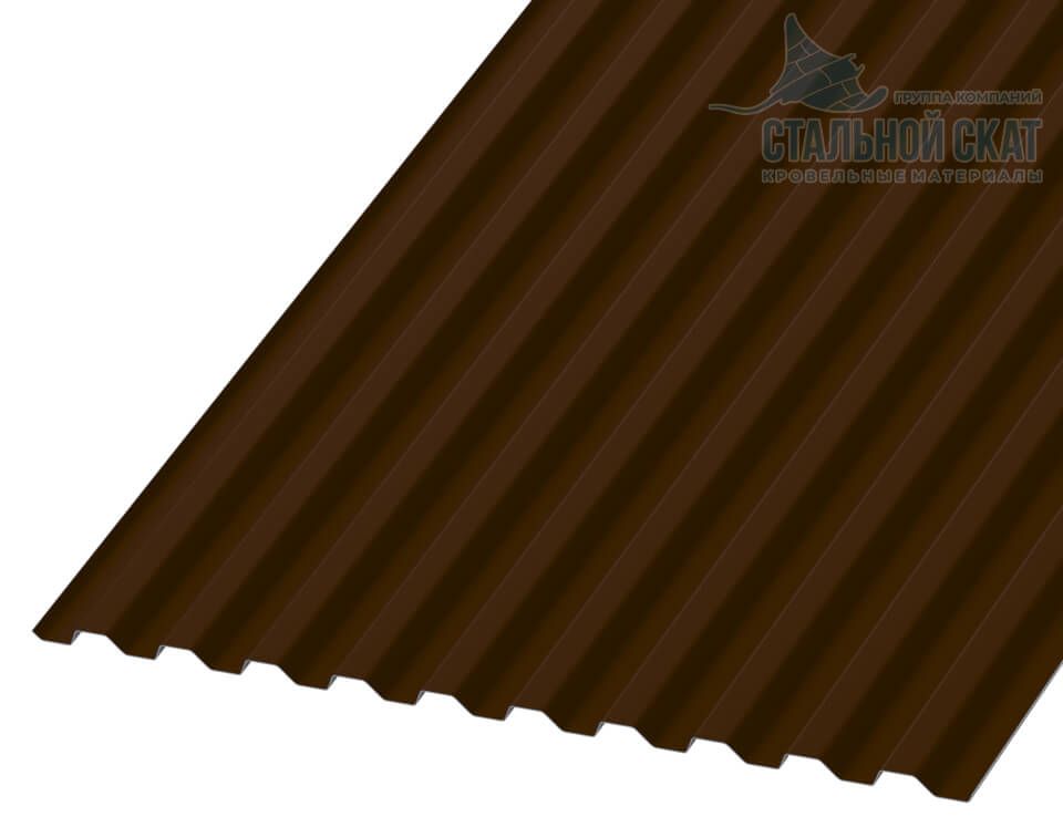 Профнастил С21 х 1000 - B (PURMAN-20-8017-0.5)