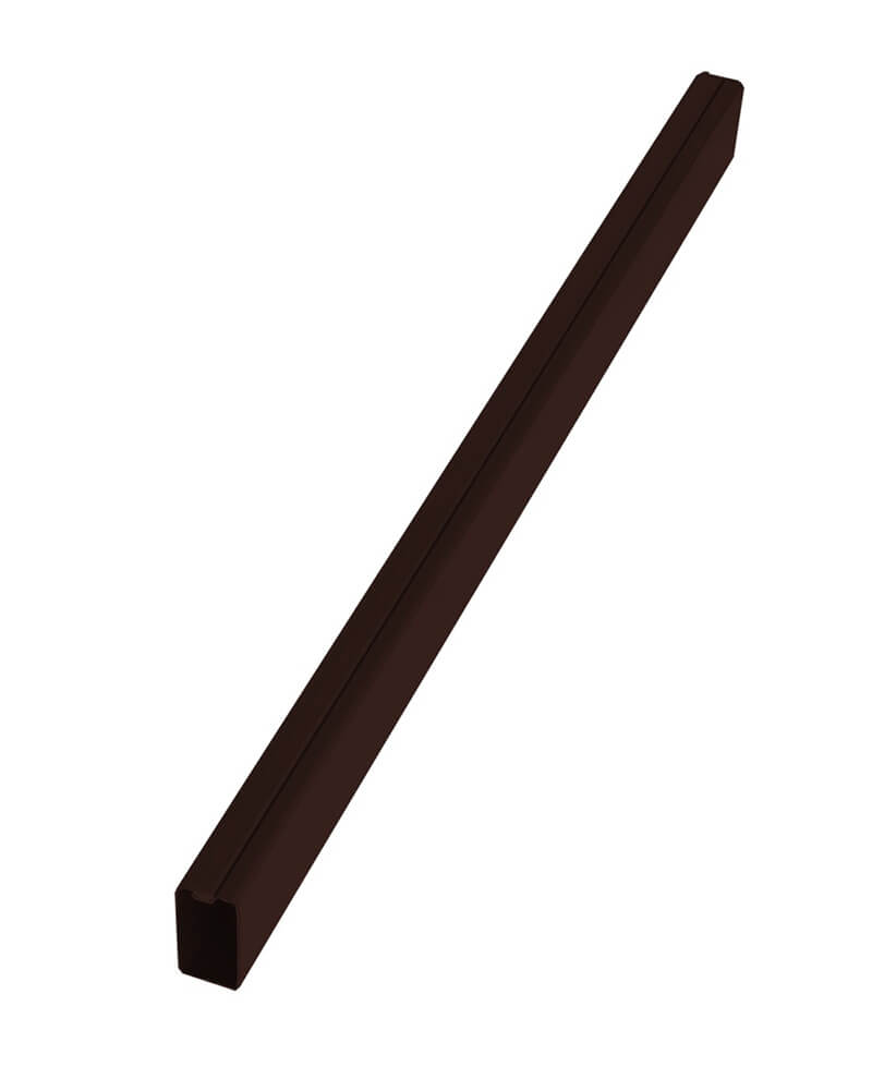 Труба 40х20х1,0х3000 RAL 8017