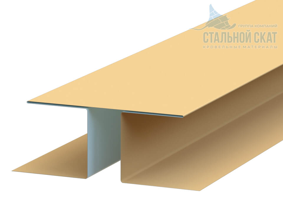 Планка стыковочная сложная Woodstock 75х3000 (ПЭ-01-1015-0.45)