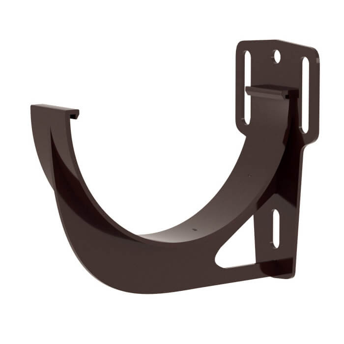 Кронштейн желоба slider Классика 120 ПВХ Grand Line коричневый (RR 32)