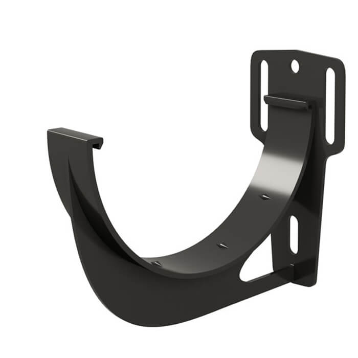 Кронштейн желоба slider Классика 120 ПВХ GL черный (RAL 9005)