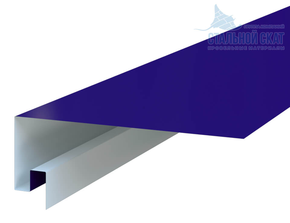 Планка откоса сложная 3D 245х75х3000 NormanMP (ПЭ-01-5002-0.5)