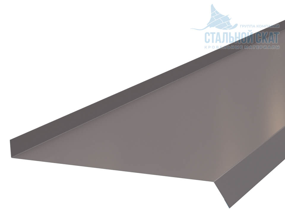 Планка отлива 240х30х2000 (VALORI-20-OxiBеige-0.5)