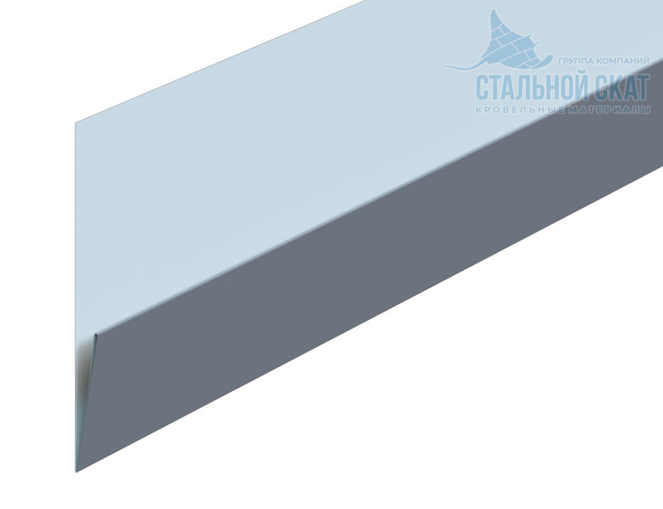 Планка начальная Lбрус-XL 20х50х3000 NormanMP (ПЭ-01-7004-0.5)