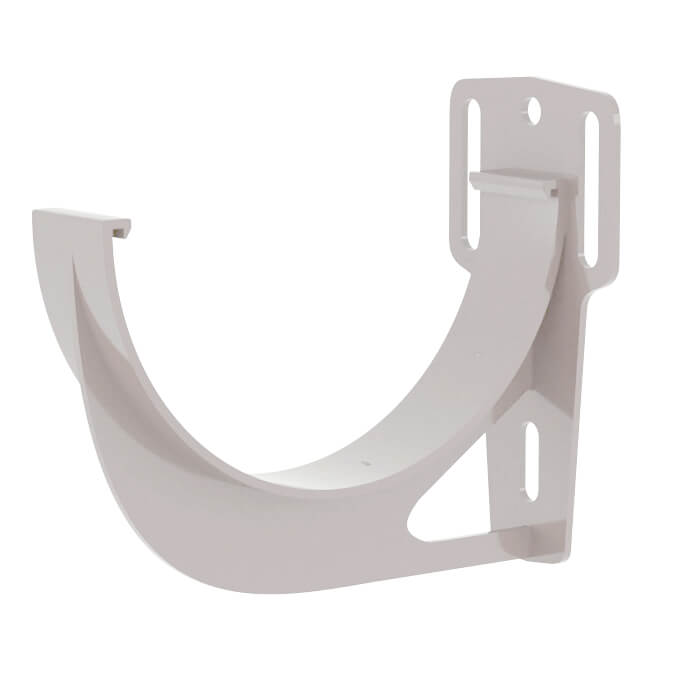 Кронштейн желоба slider Классика 120 ПВХ Grand Line белый (RAL 9003)